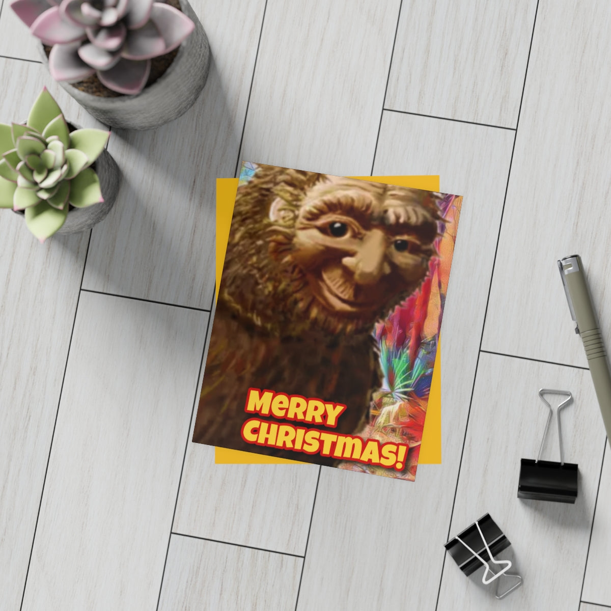 Bigfoot Christmas Cards