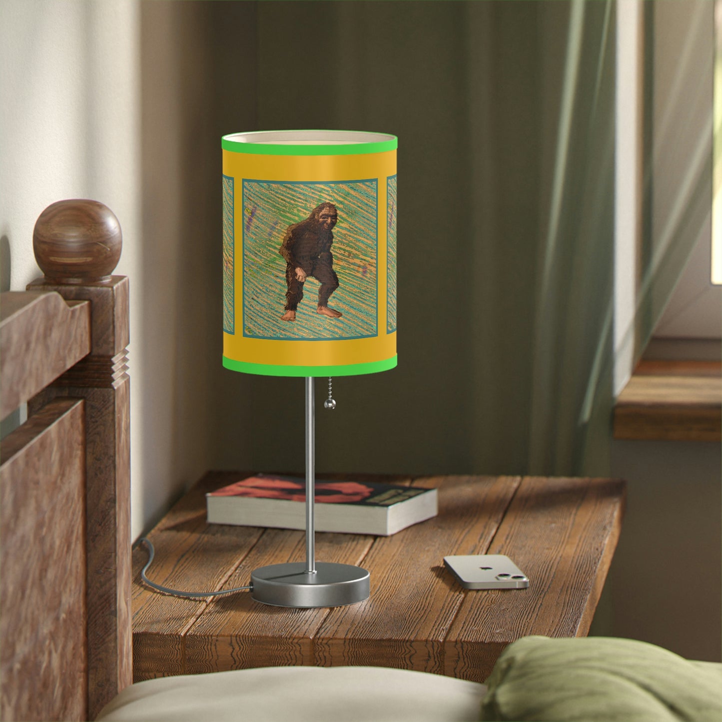 Bigfoot Lamp on a Stand