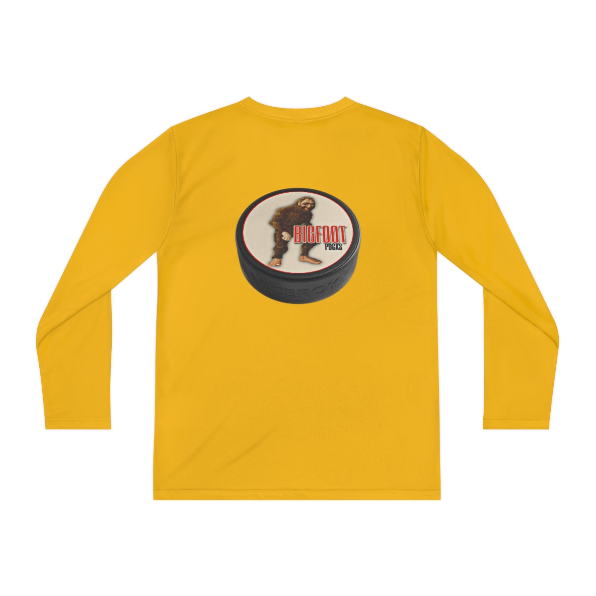 Youth Long Sleeve Bigfoot Pucks Tee