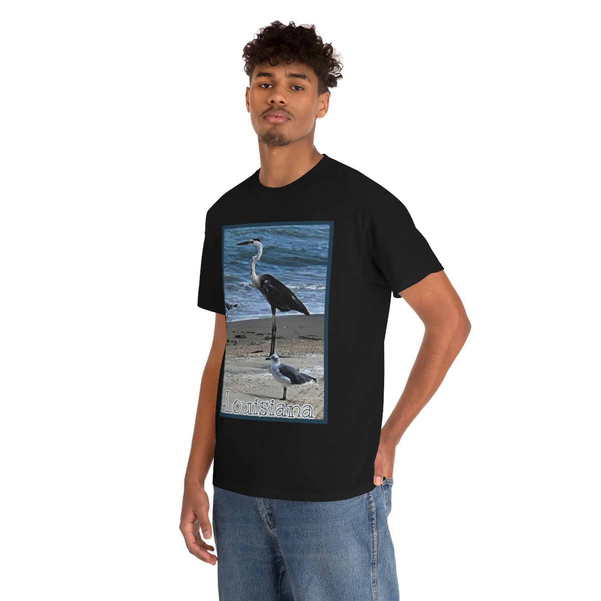 Louisiana Coast Heavy Cotton Tee