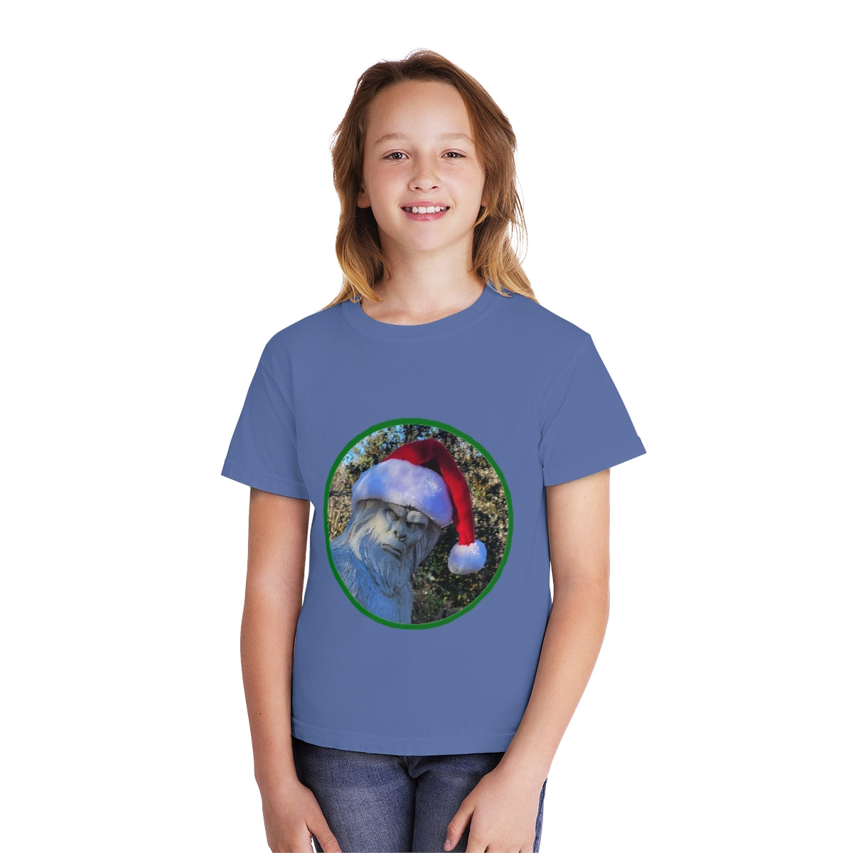 Youth Bigfoot Santa Tee