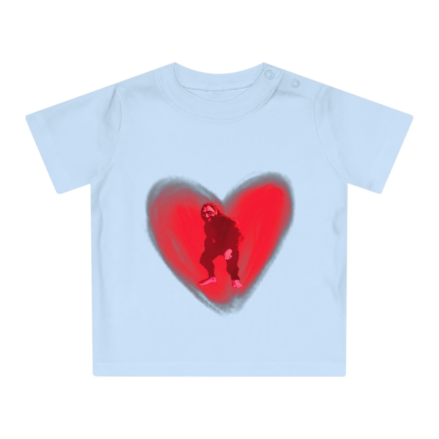 Bigfoot in My Heart Baby T-Shirt