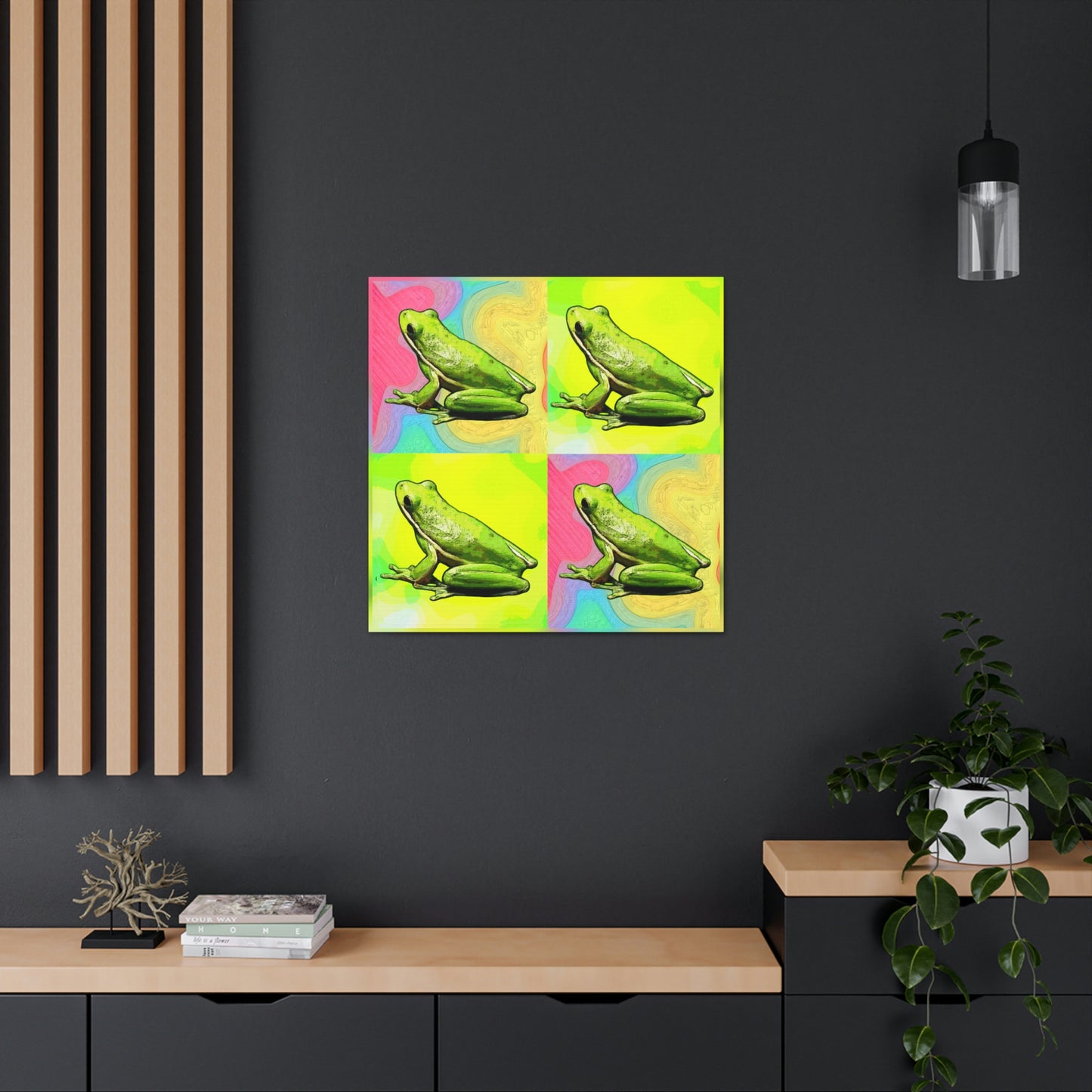 Tree Frog Canvas Gallery Wraps