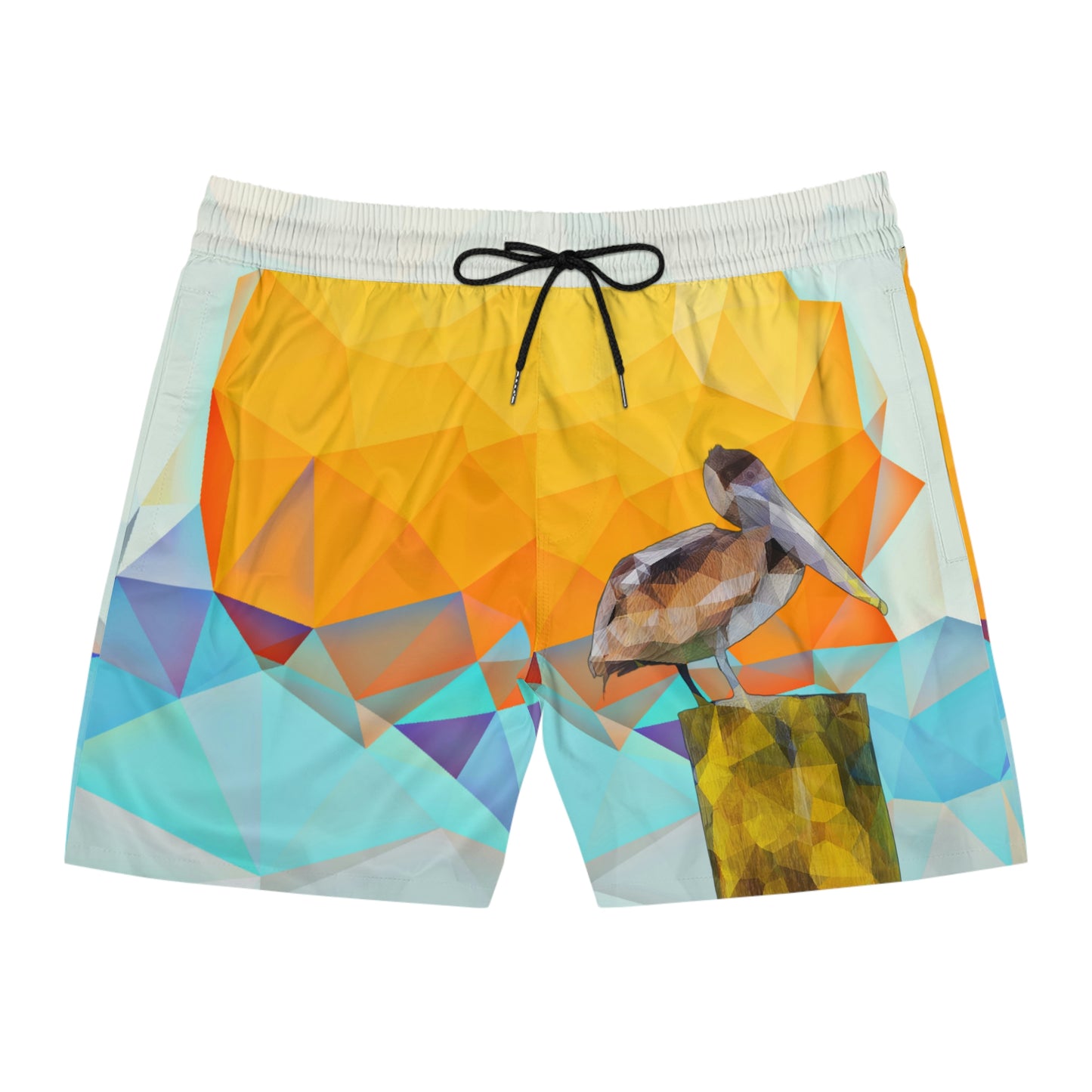 Louisiana Brown Pelican Swim Shorts