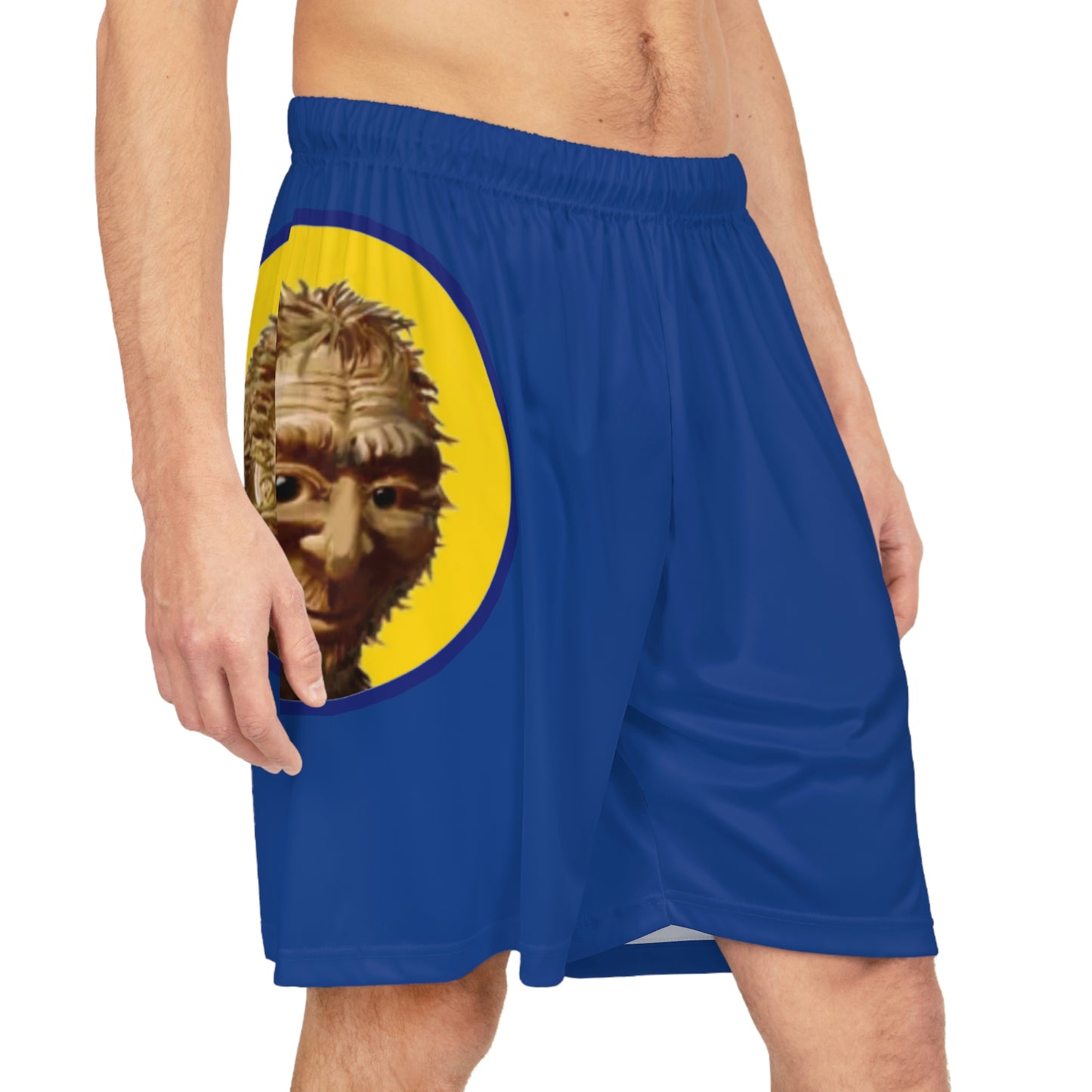 Blue Bigfoot Basketball Shorts