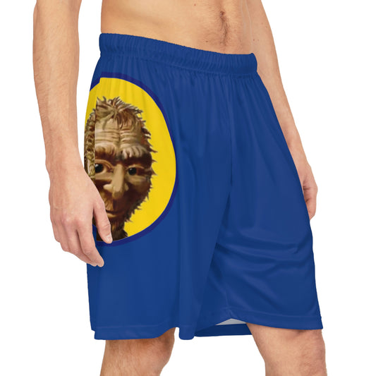 Blue Bigfoot Basketball Shorts