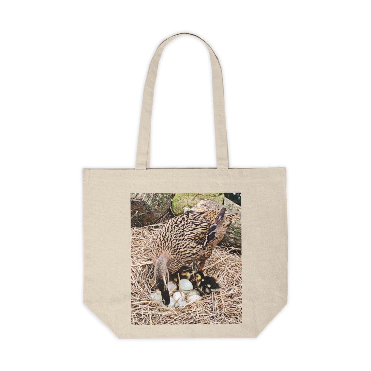 Louisiana Mallard Canvas Shopping Tote