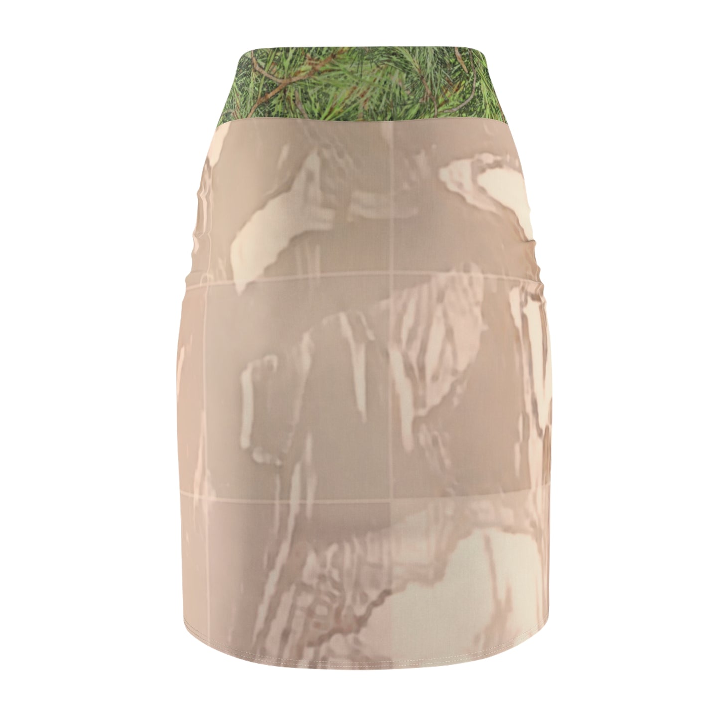 A Glance of Bigfoot Pencil Skirt