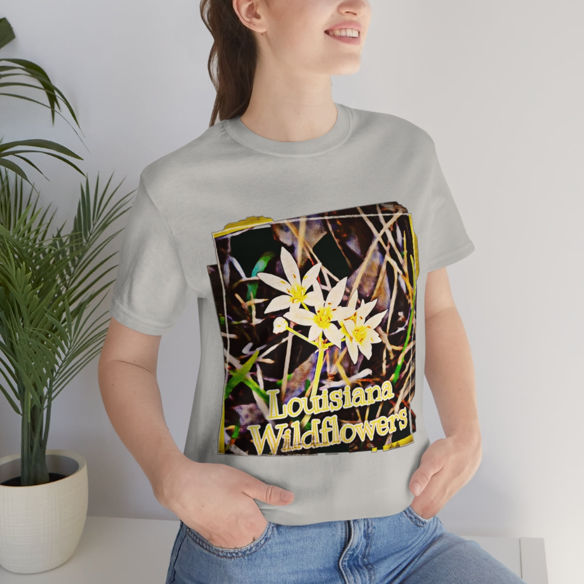 Louisiana Wildflowers Jersey Tee