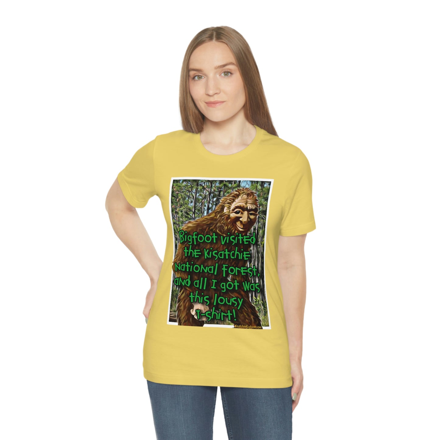 Unisex Kisatchie Bigfoot Jersey Tee