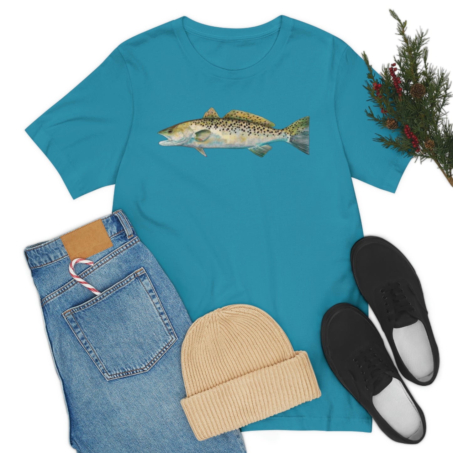 Unisex Speckled Trout Jersey Tee