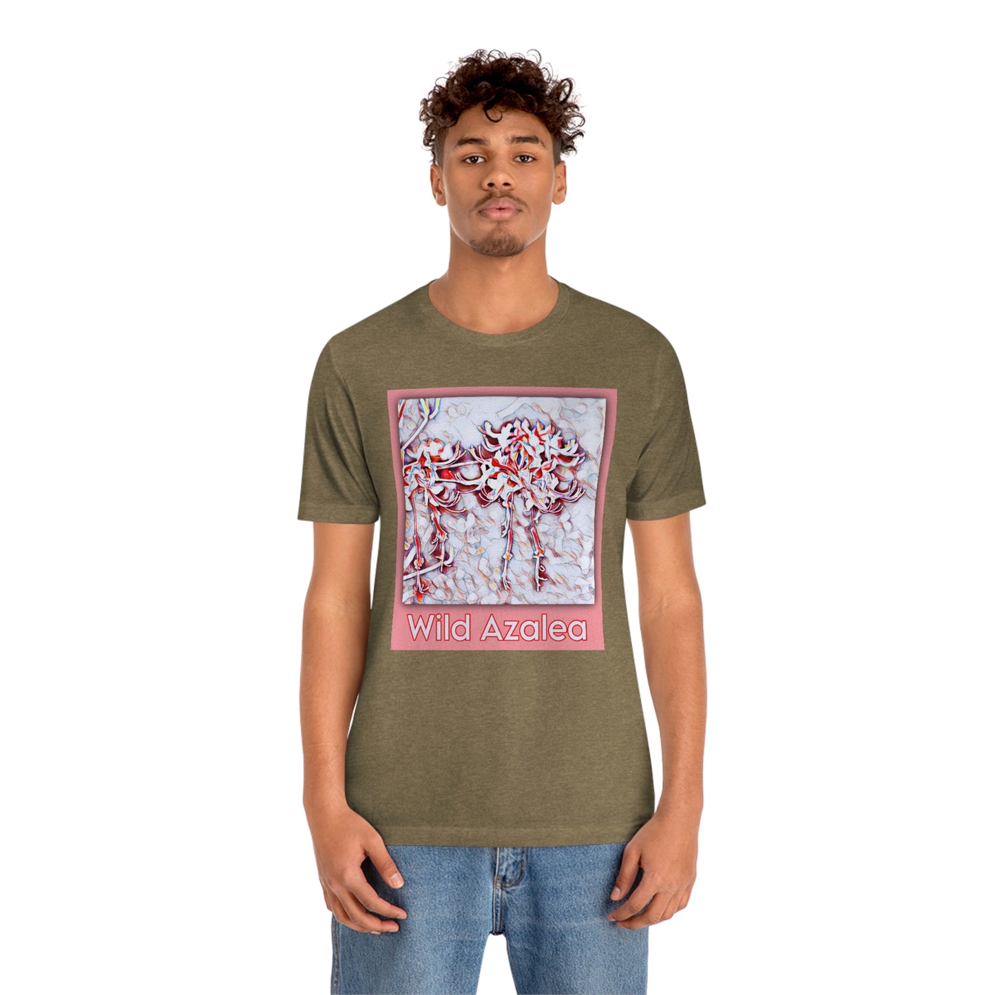 Unisex Kisatchie Wildflowers (Wild Azaleas) Jersey Tee