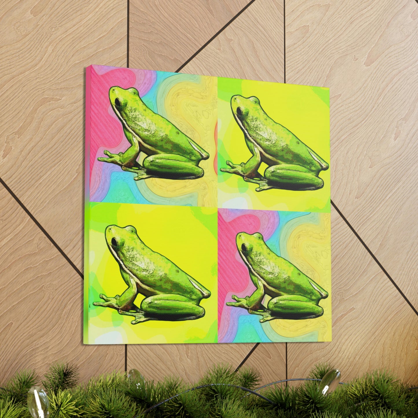 Tree Frog Canvas Gallery Wraps