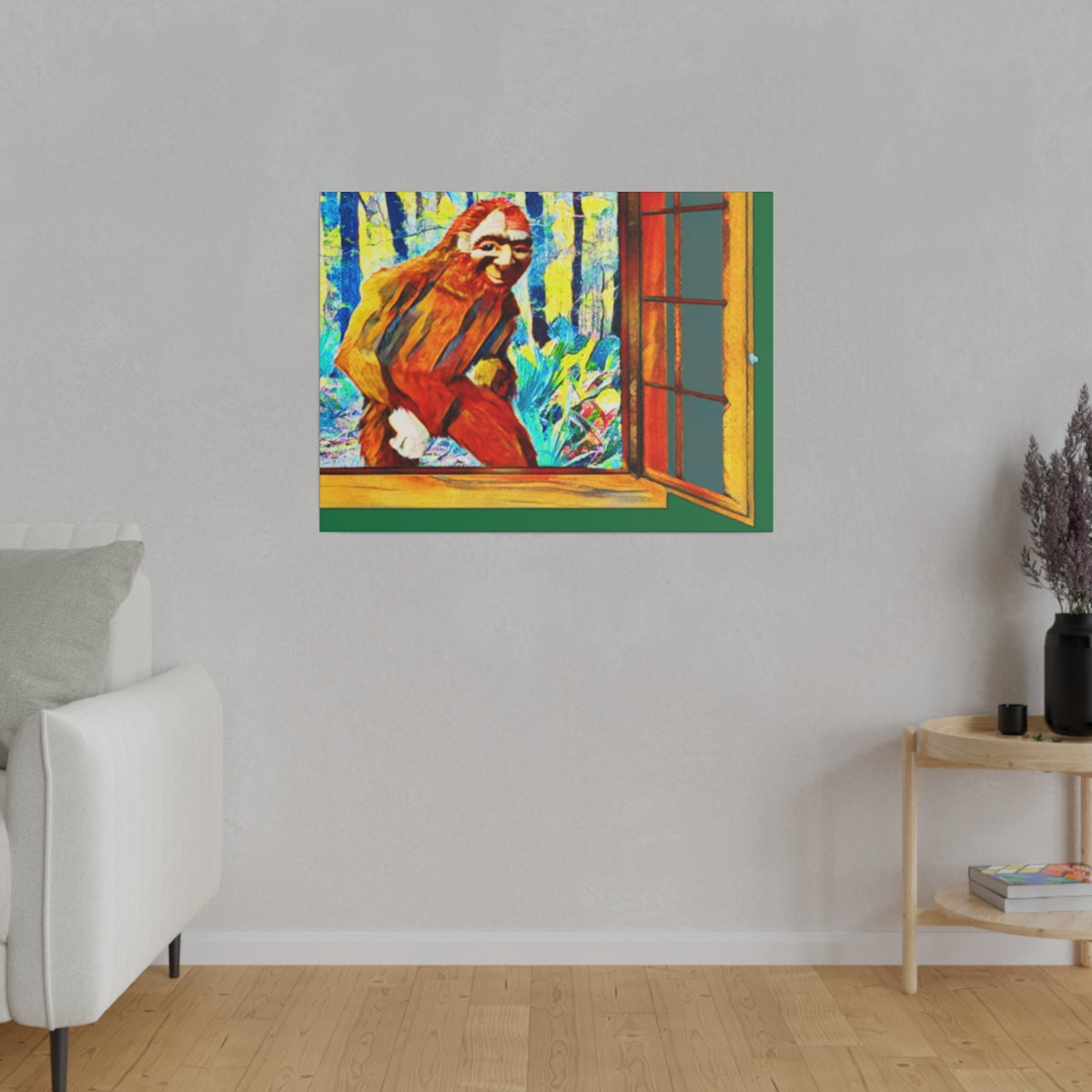 Horizontal Kisatchie Bigfoot Canvas