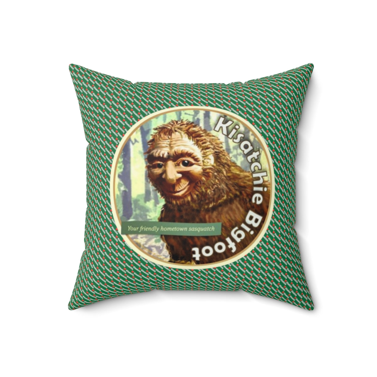 Square Kisatchie Bigfoot Pillow