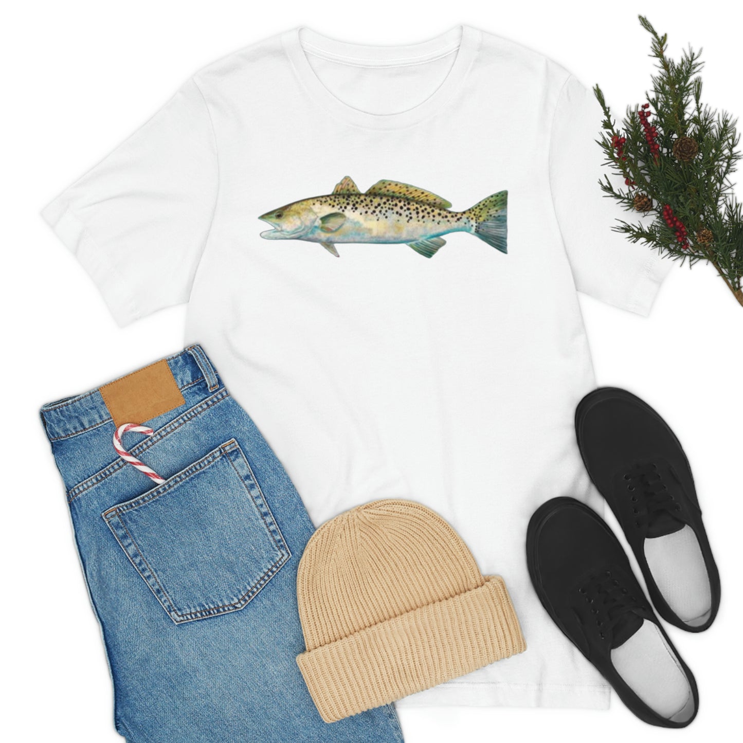 Unisex Speckled Trout Jersey Tee