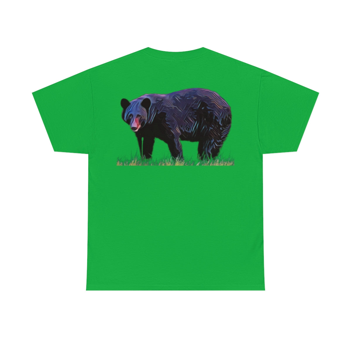 Unisex Louisiana Black Bear Heavy Cotton Tee