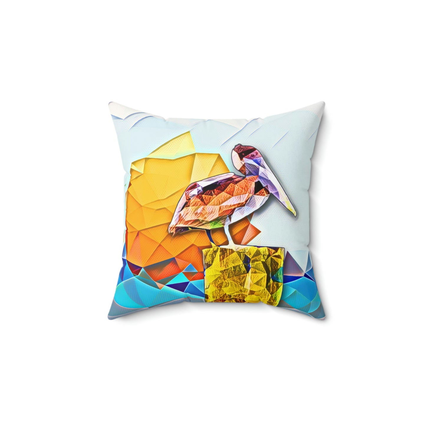 Louisiana Brown Pelican Pillows