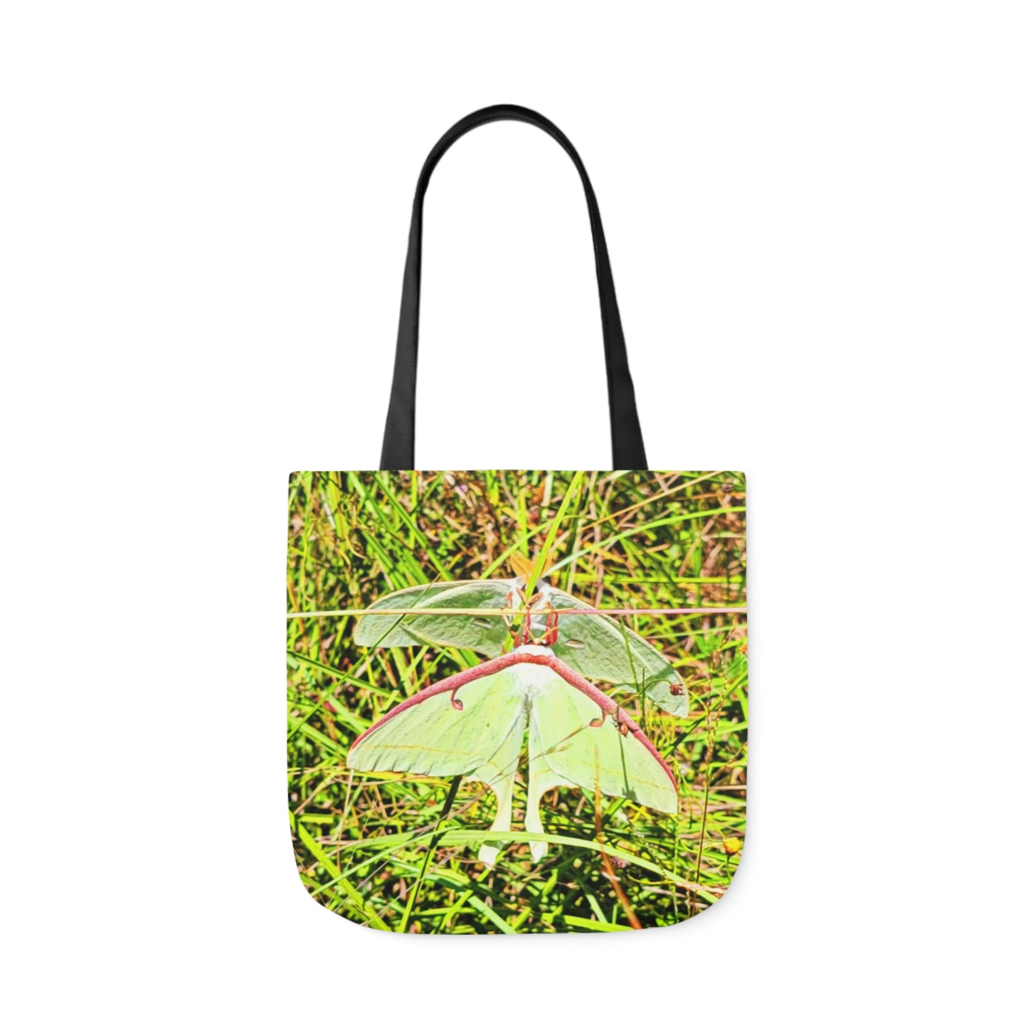 Luna Moths Polyester Canvas Tote Bag