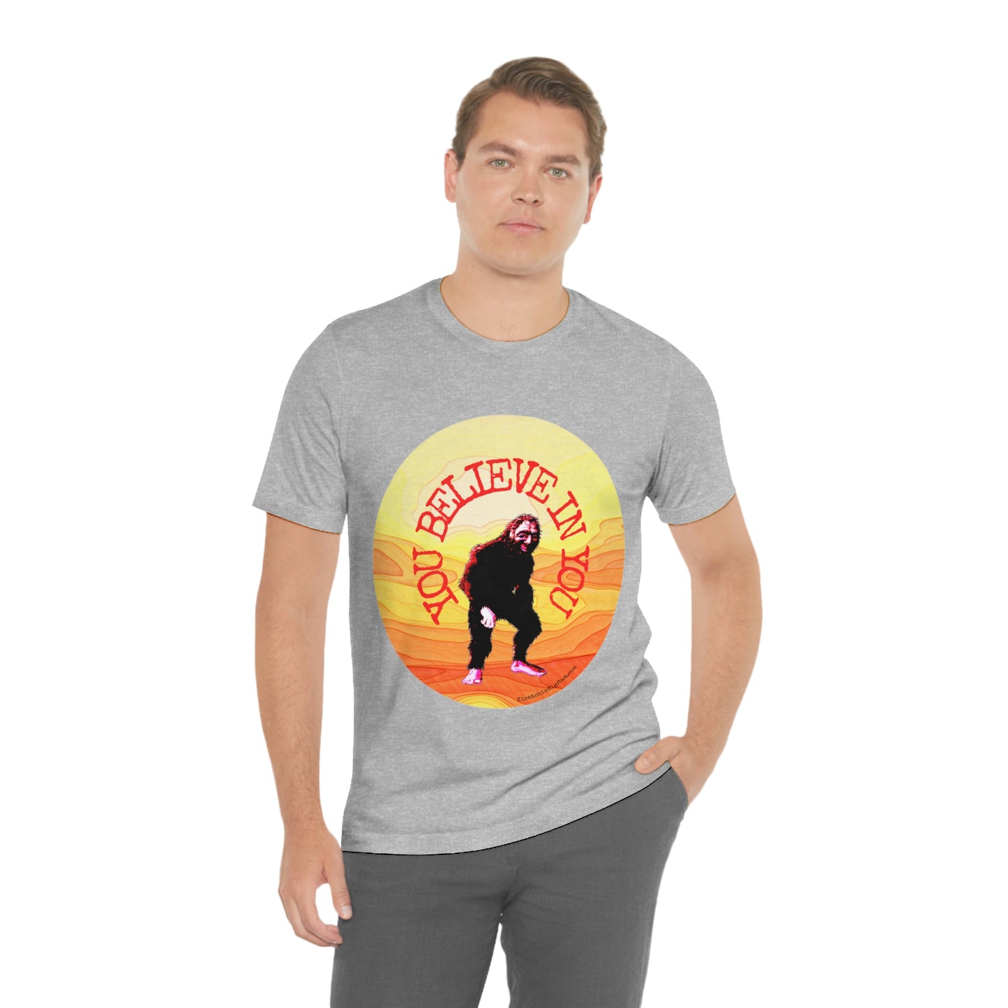 Bigfoot's Believe in You Unisex Jersey Tee