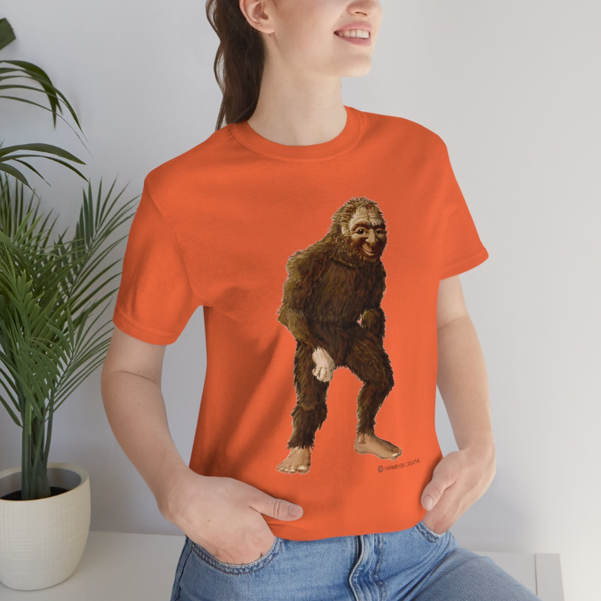 Unisex Jersey Short Sleeve Bigfoot Tee