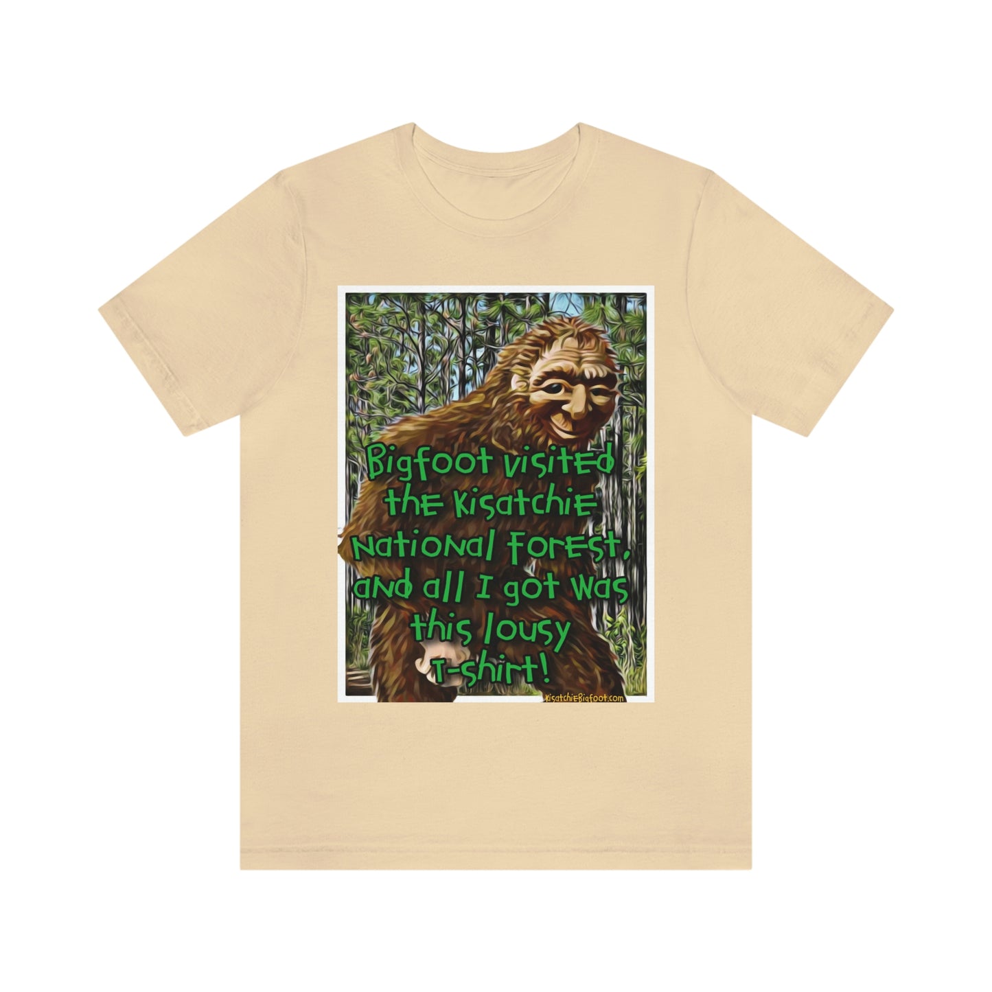 Unisex Kisatchie Bigfoot Jersey Tee