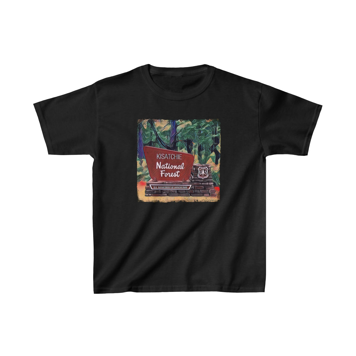 Kids Kisatchie National Forest Heavy Cotton™ Tee