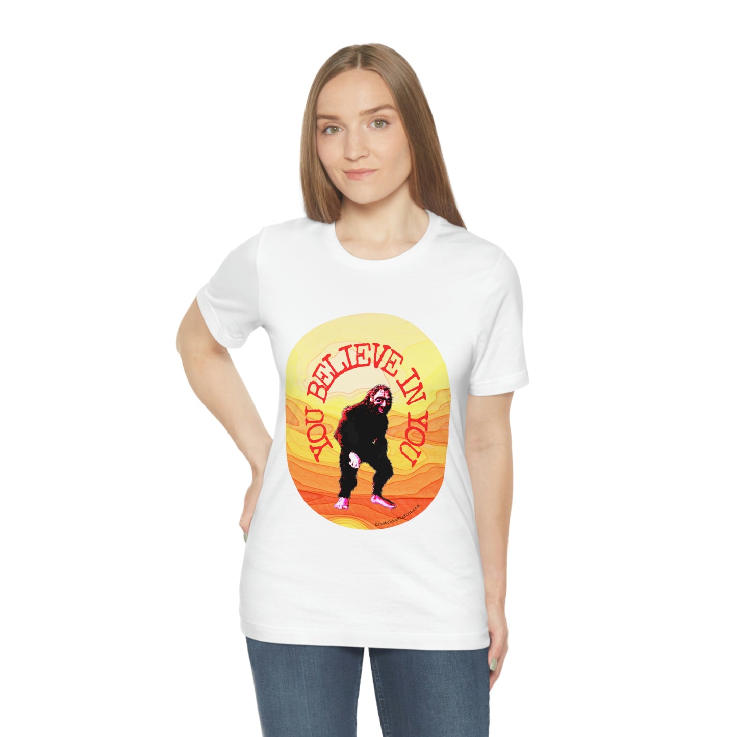 Bigfoot's Believe in You Unisex Jersey Tee