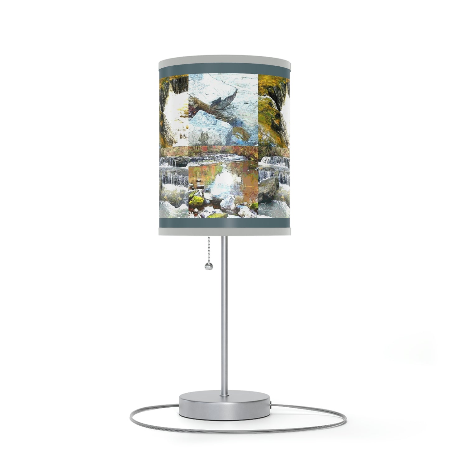 Kisatchie Bayou Rocks Lamp on a Stand