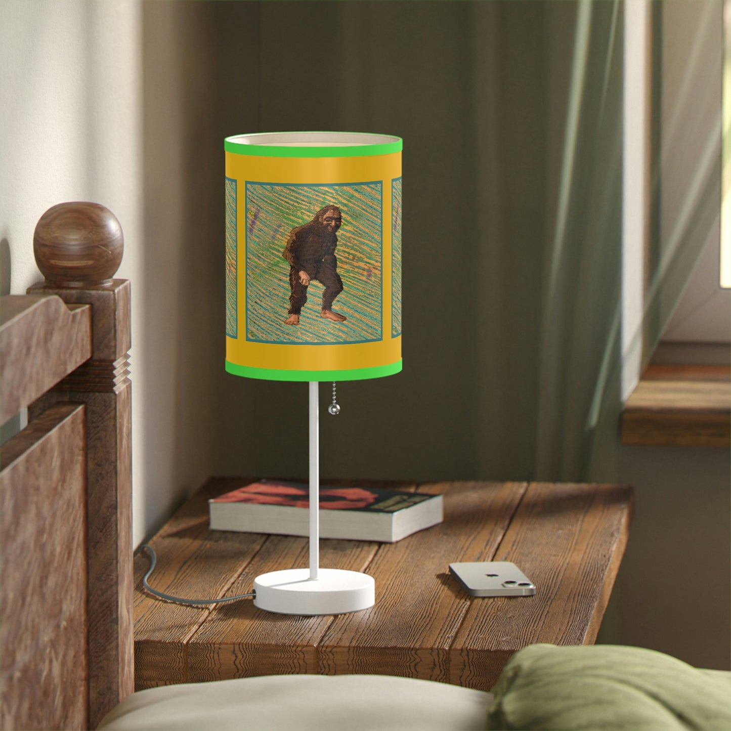 Bigfoot Lamp on a Stand