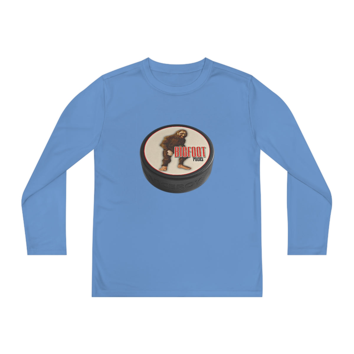 Youth Long Sleeve Bigfoot Pucks Tee