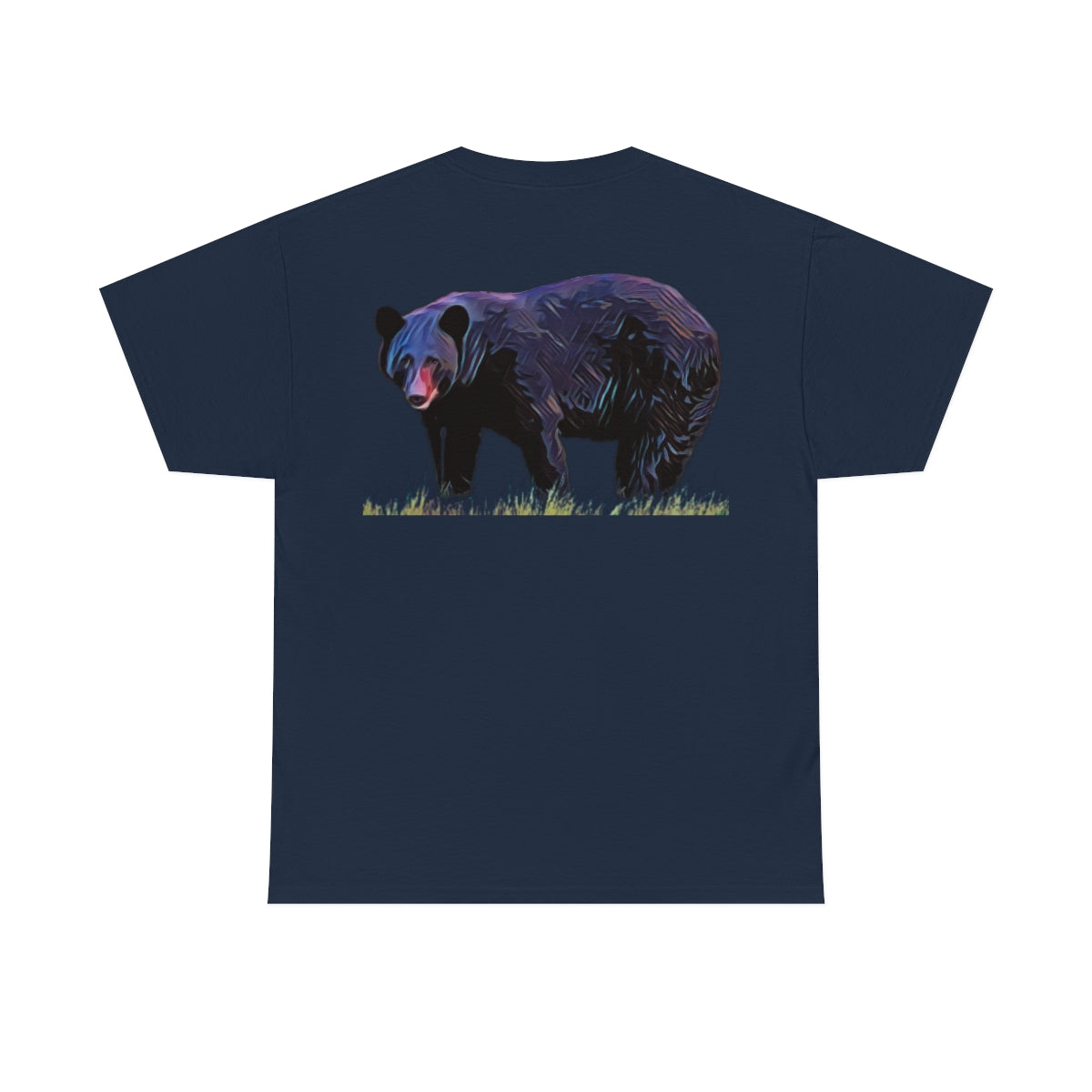 Unisex Louisiana Black Bear Heavy Cotton Tee