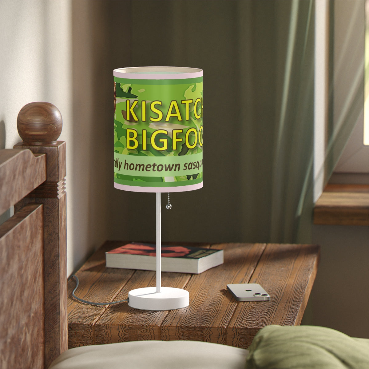 Kisatchie Bigfoot Lamp on a Stand