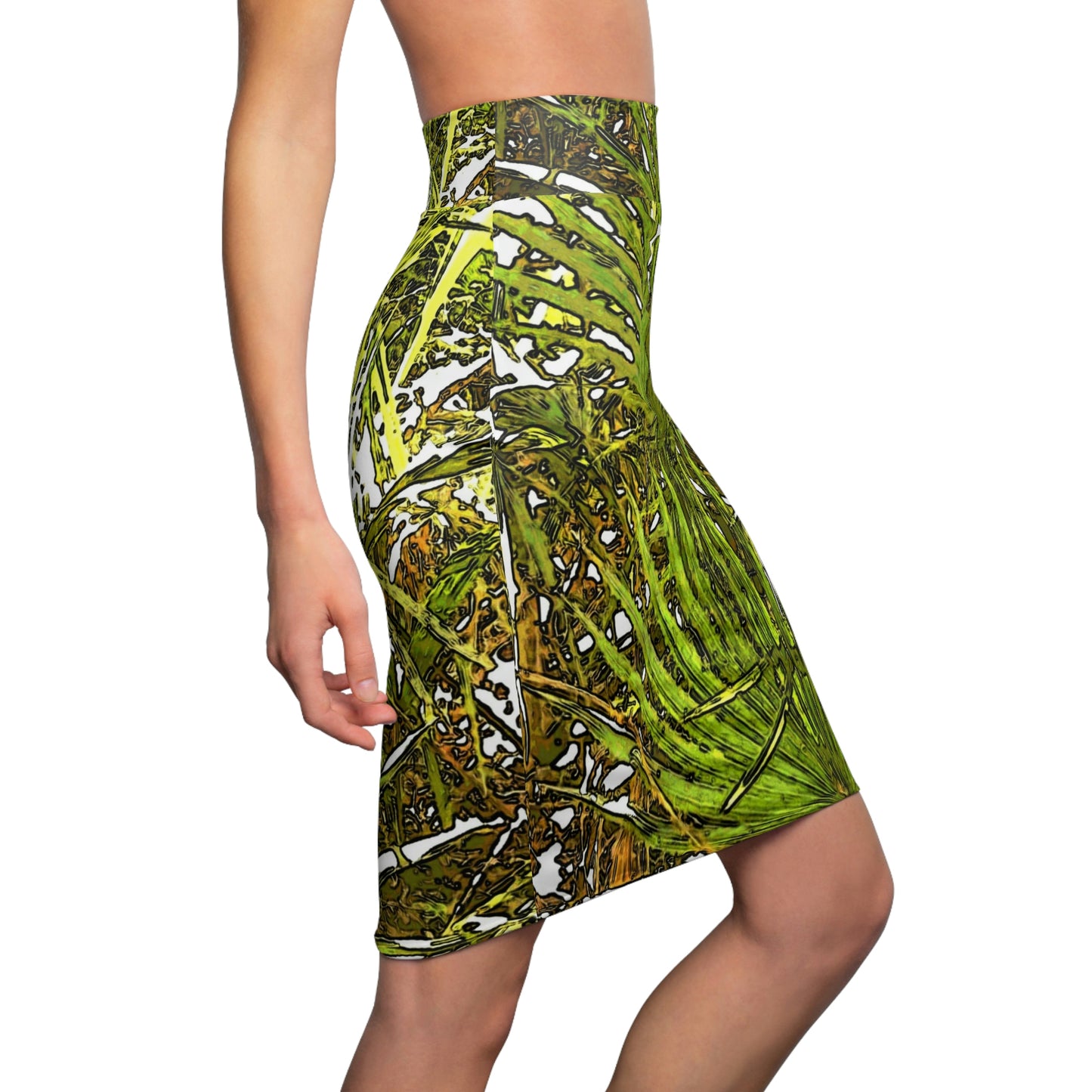 Palmetto Pencil Skirt