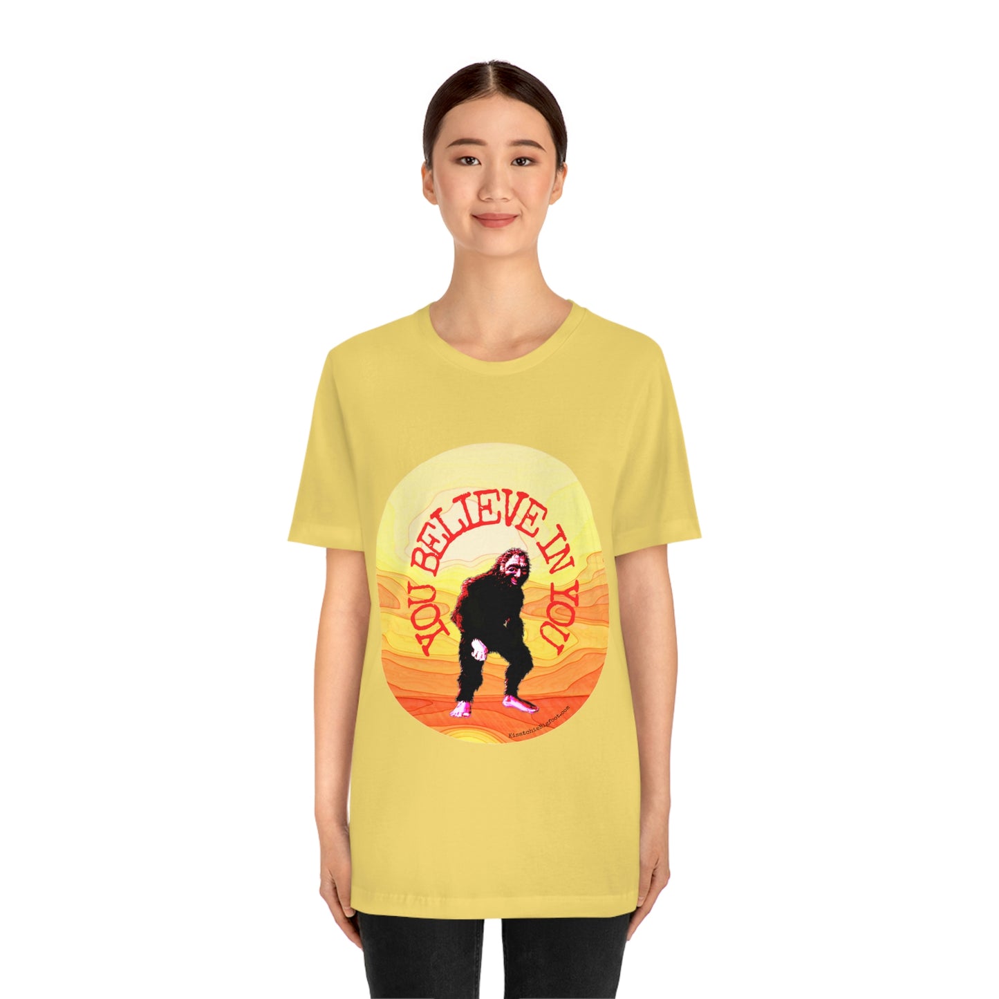 Bigfoot's Believe in You Unisex Jersey Tee