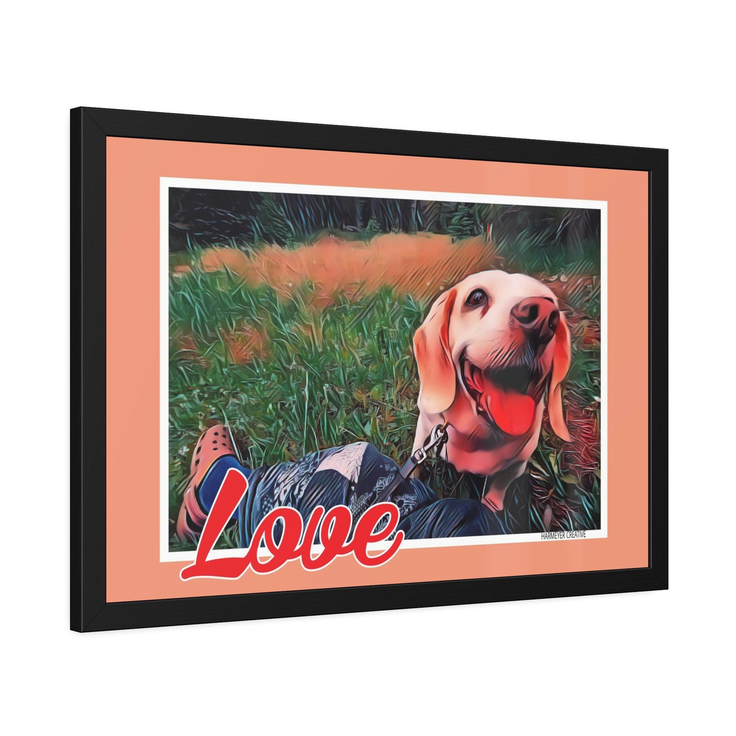 Framed Love Print