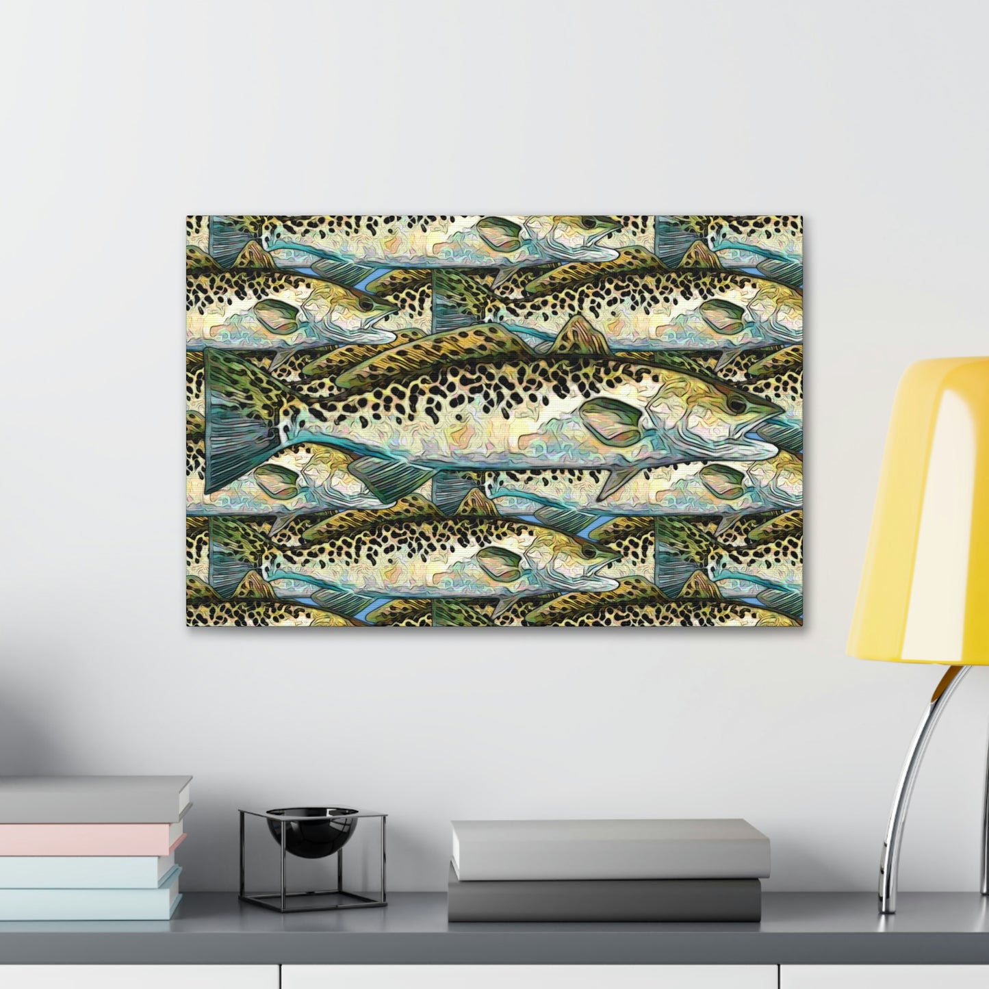 Speckled Trout Canvas Gallery Wraps