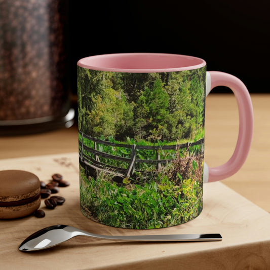 Hiking Bridge near Kincaid Lake Coffee Mug