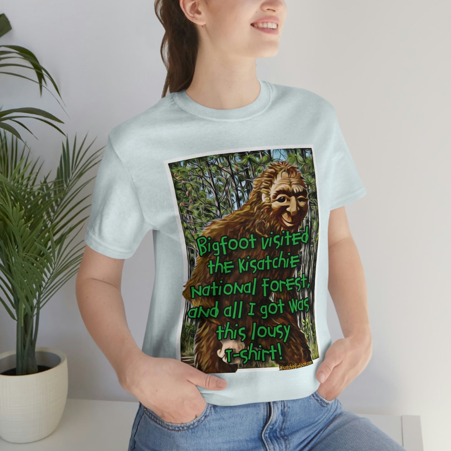 Unisex Kisatchie Bigfoot Jersey Tee