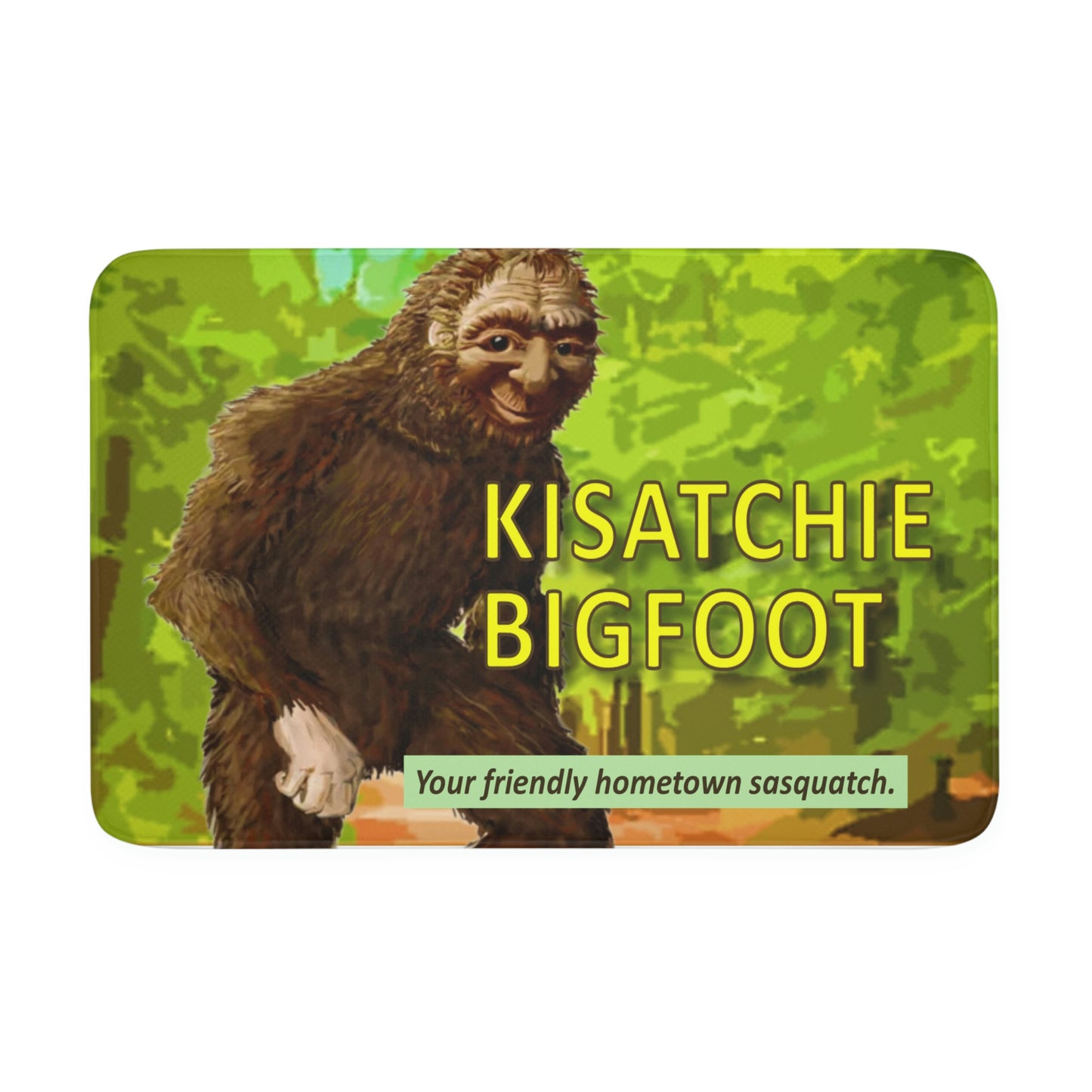 Kisatchie Bigfoot Memory Foam Bath Mat