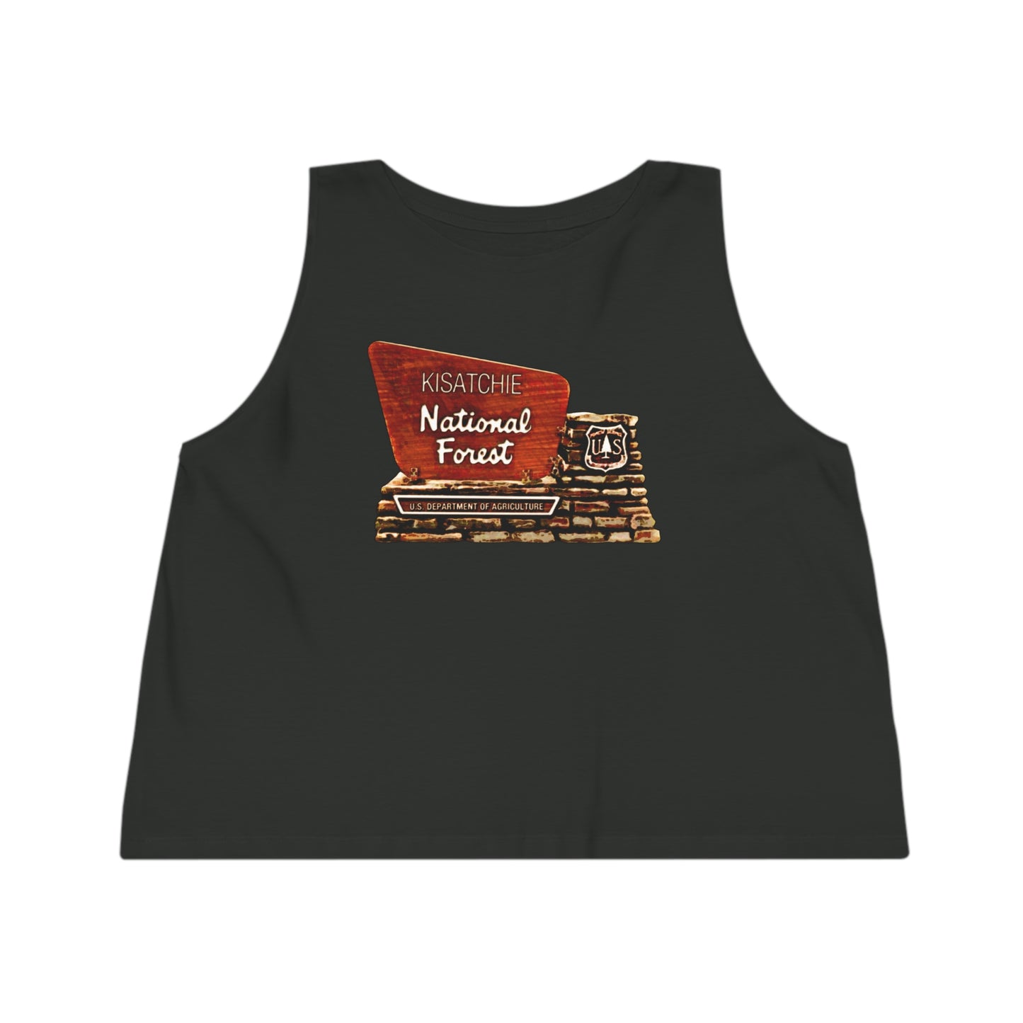 Women's Kisatchie Dancer Cropped Tank Top