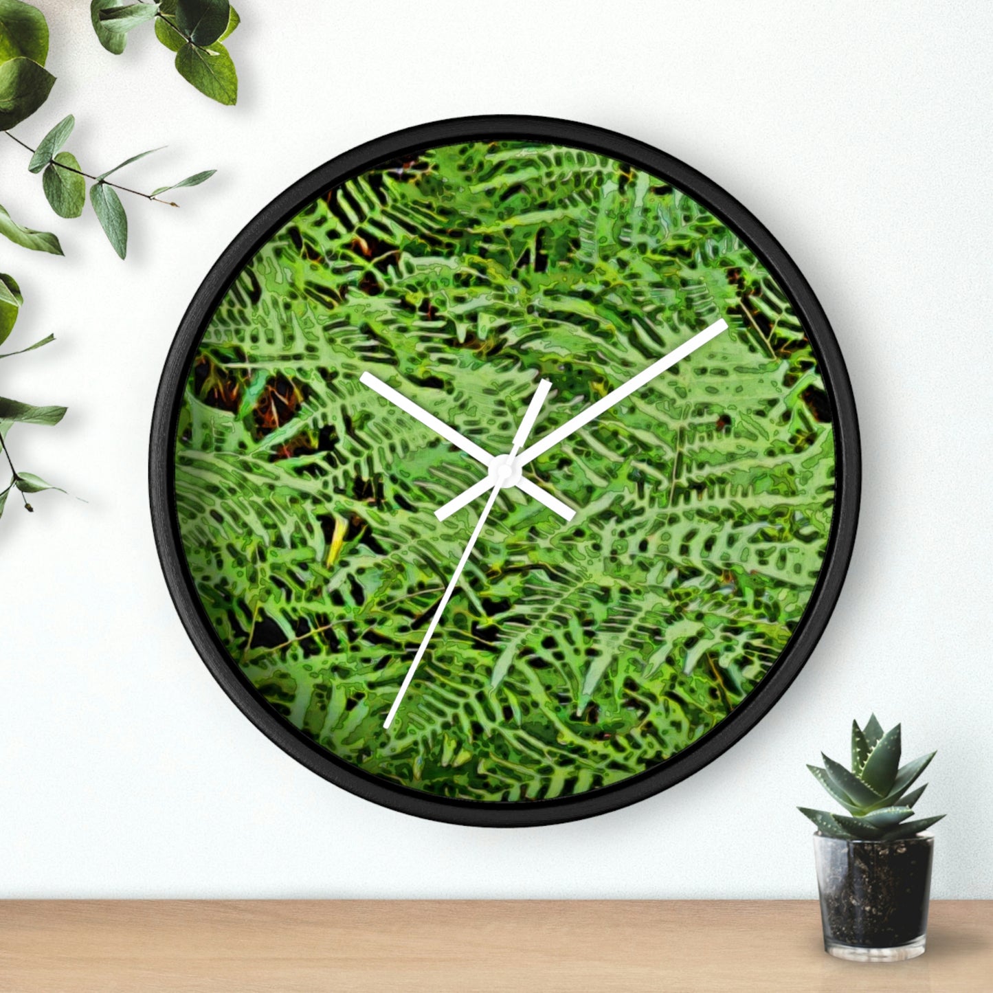 Kisatchie Fern Wall Clocks