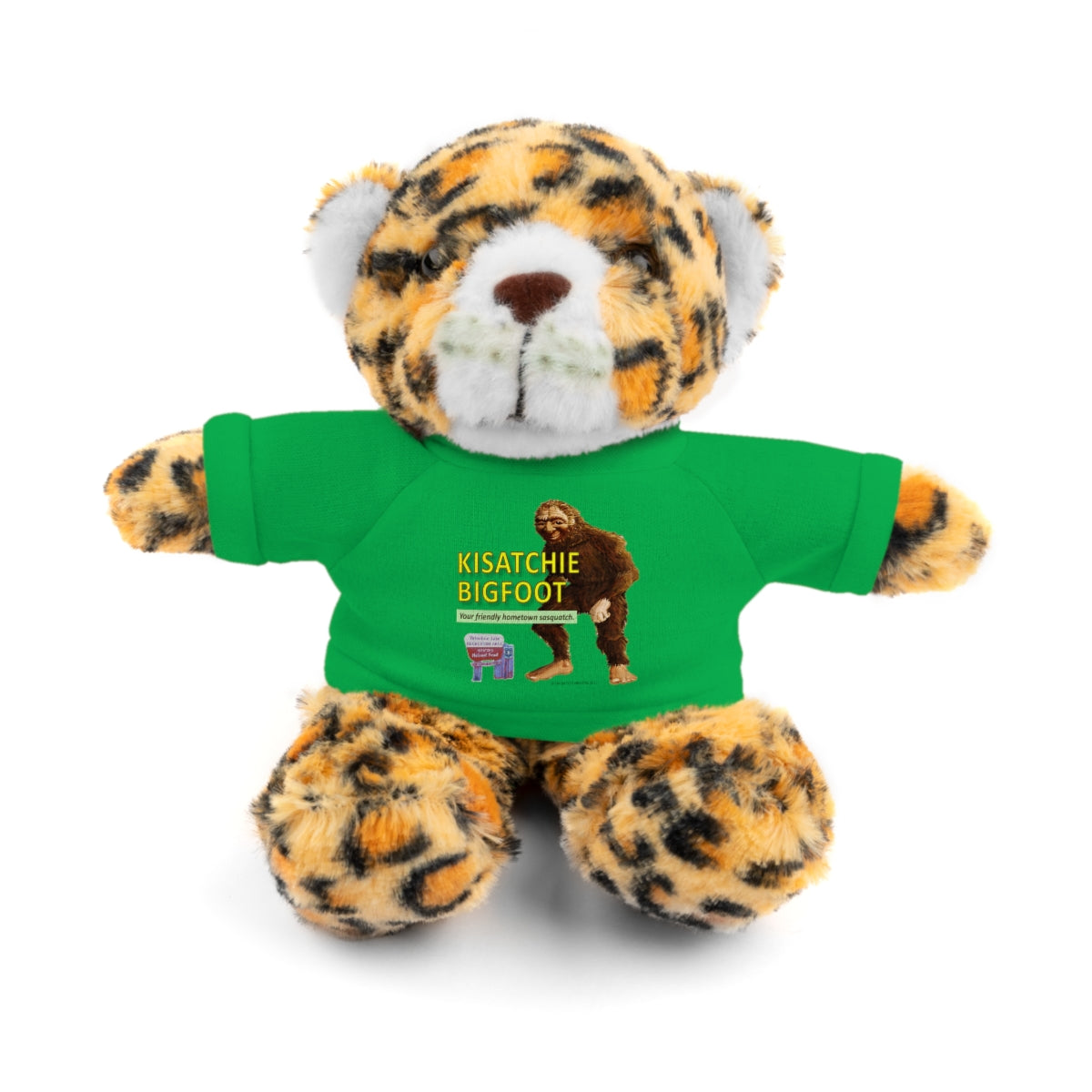 Stuffed Animals with Kisatchie Bigfoot Tee