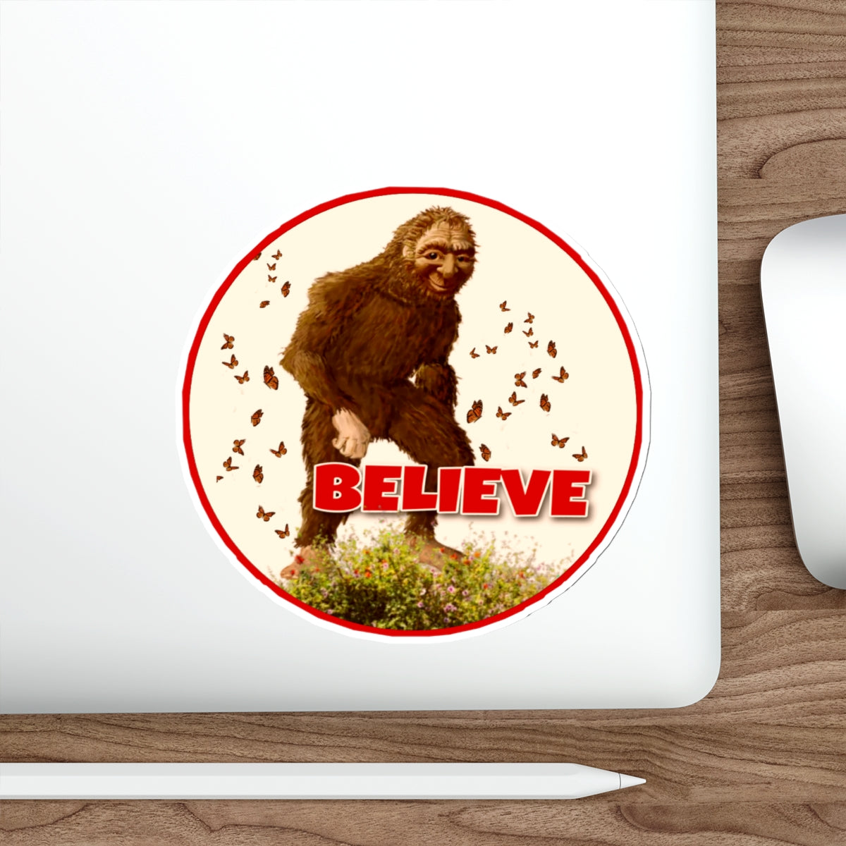 Die-Cut Bigfoot Stickers