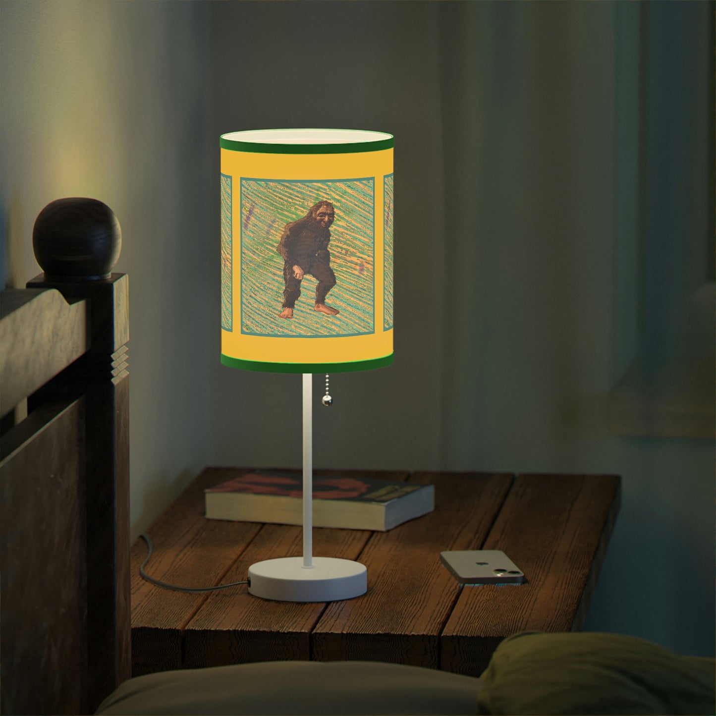 Bigfoot Lamp on a Stand