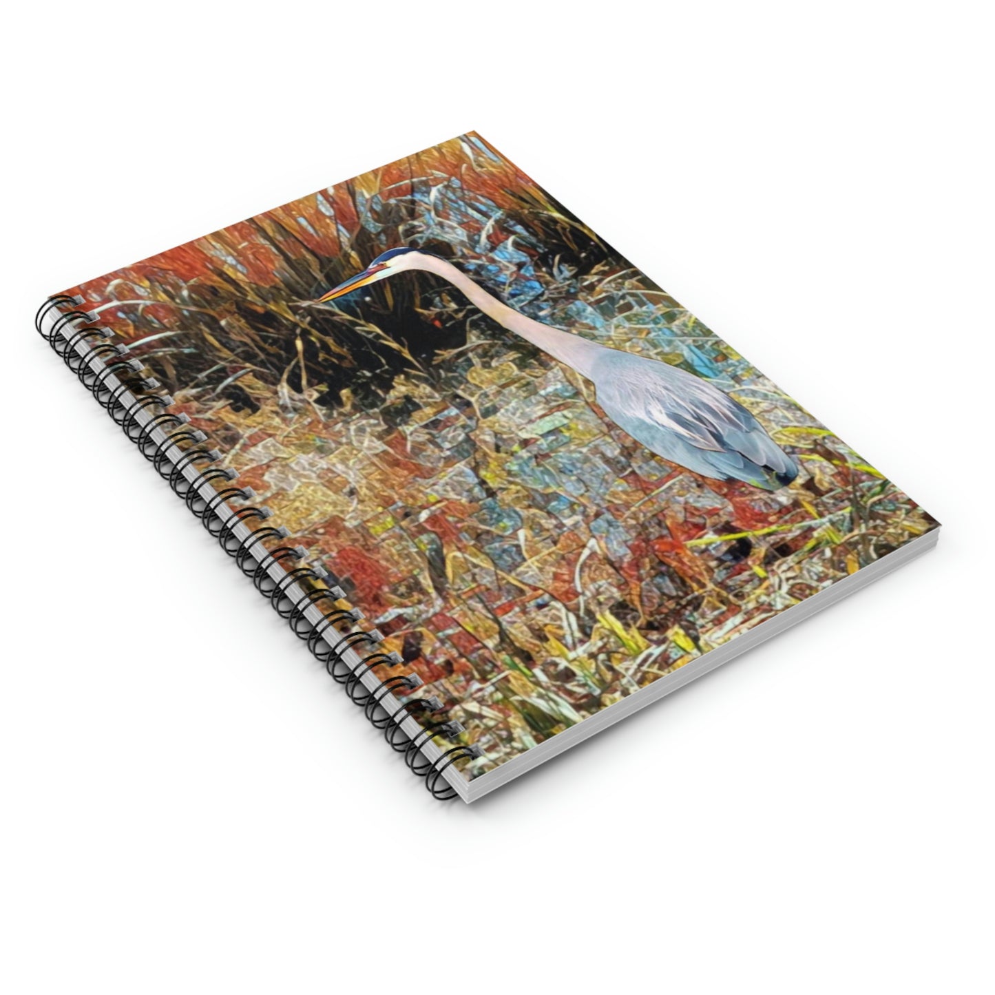 Great Blue Heron Spiral Notebook