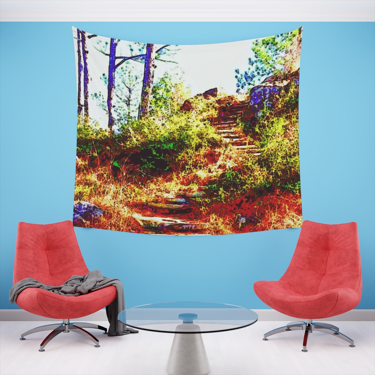 Printed Longleaf Vista Wall Tapestry