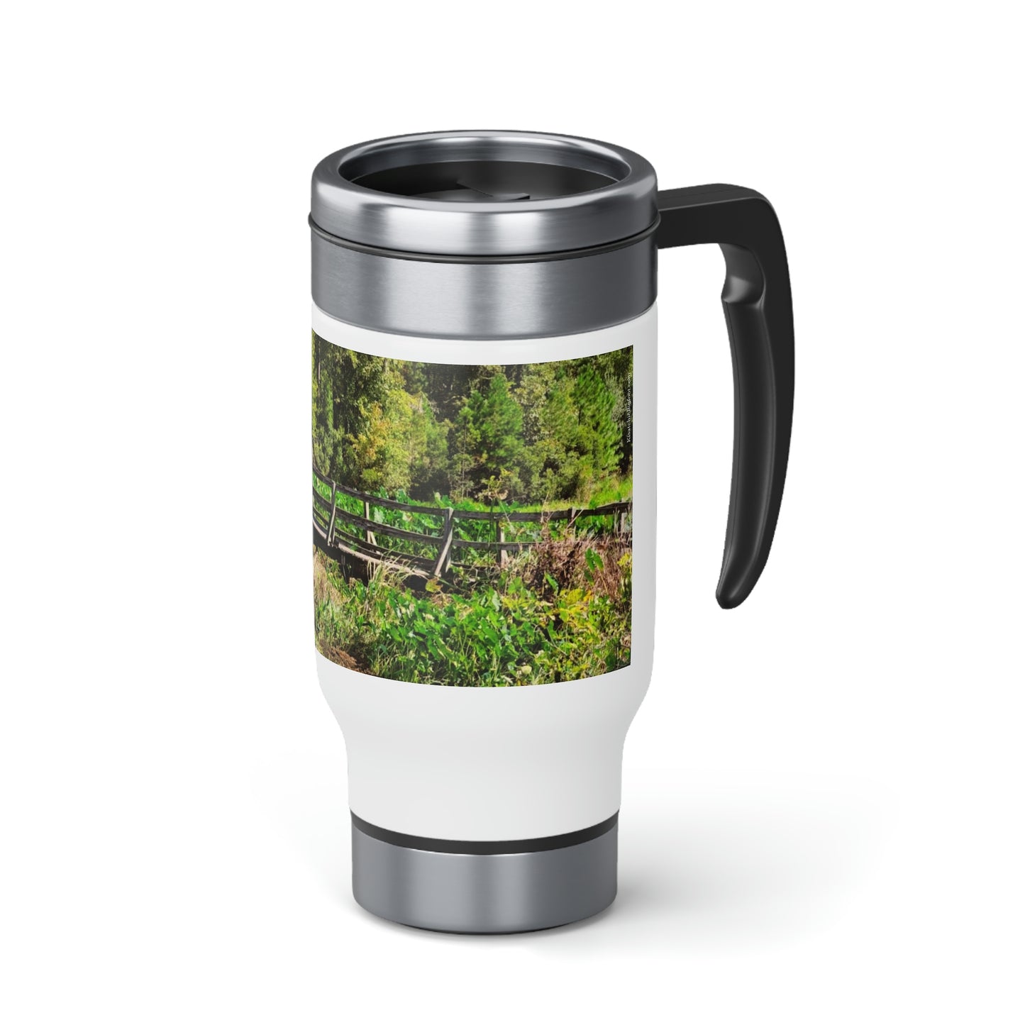 Hiking Bridge near Kincaid Lake Travel Mug