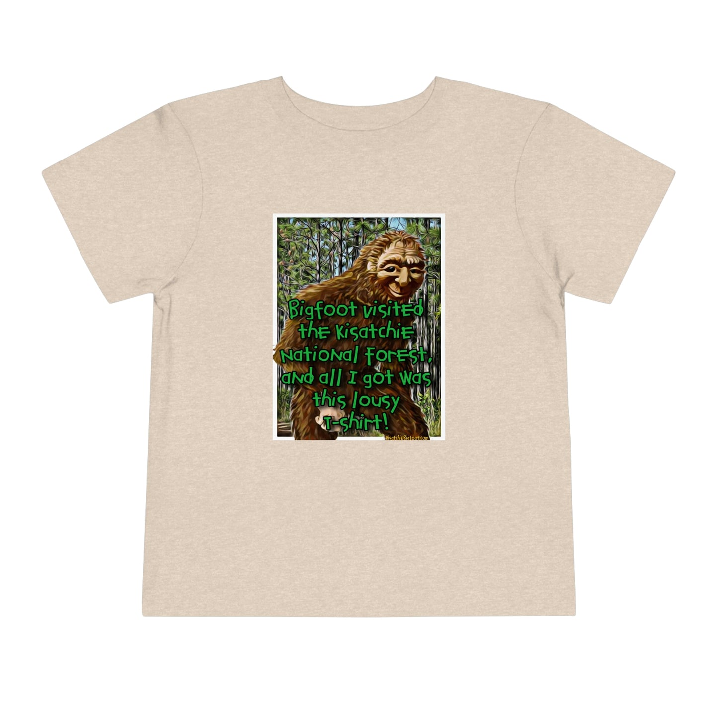 Toddler Kisatchie Bigfoot T-shirt