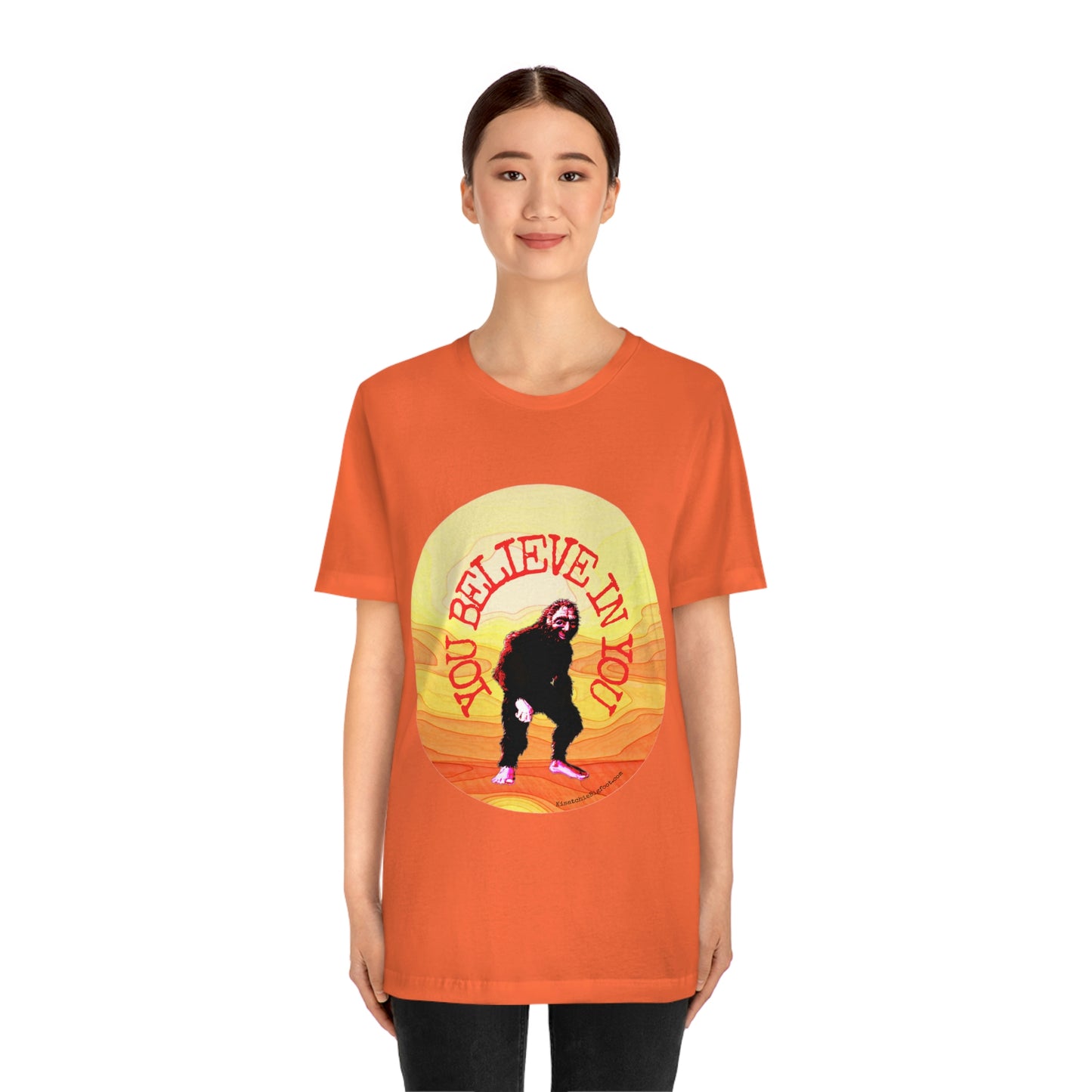 Bigfoot's Believe in You Unisex Jersey Tee